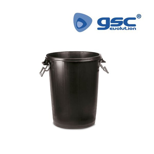 [GC002703138] Poubelle avec couvercle en plastique 50L. | 002703138