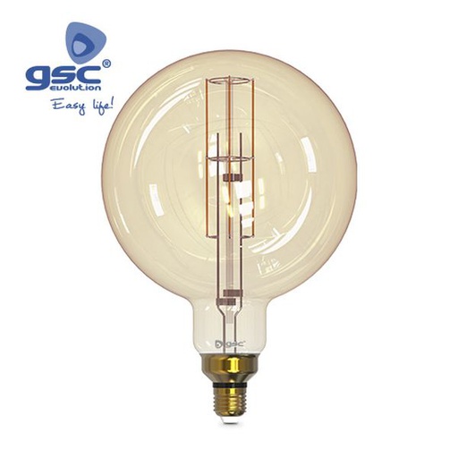 [GC002004855] Vieille lampe globe terrestre G200 LED 8W E27 1800 | 002004855