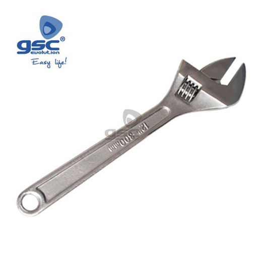 [GC003100088] Clé anglaise, Acier Chromé 300mm | 003100088