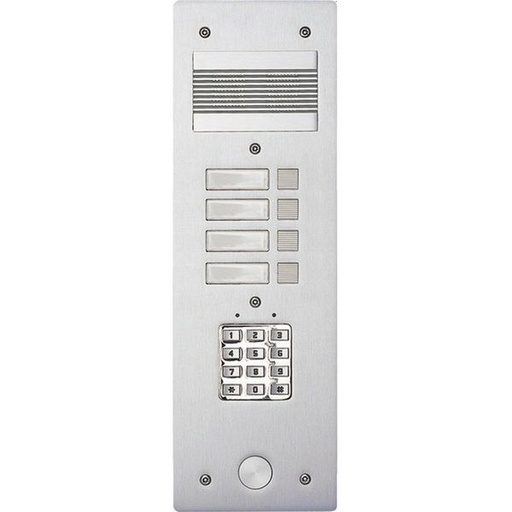 [BT308404] Platine S200Cc Alu 4Mm 4Bp - Bticino 308404