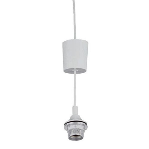 [DO14007] Suspension E27 Blanc Avec Fil 