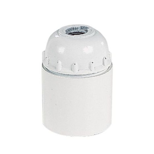 [DO47287] Douille E27 Bakelite Lisse Blanc