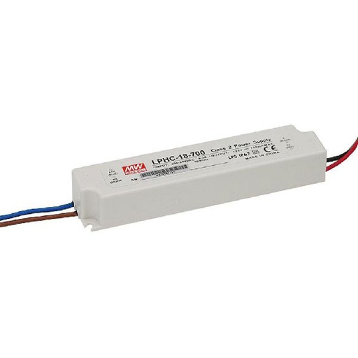 [ME-LPHC-18-700] Alimentation LED 700mA 18W IP67 