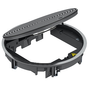 [OBO7405750] Boitier de sol rond IP65 GRAF9-2 U 9011 7405750