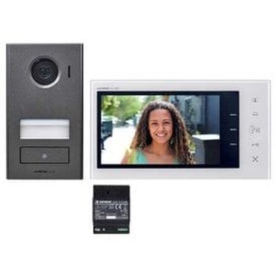 [AIPJVS1V] AIPHONE Kit visiophone 7&quot; en saillie 2 fils avec mémoire d'images - JVS1V