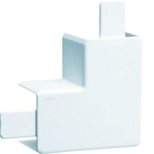 [HAG-LF4004059016] Angle plat pour goulotte de distribution lifea LFF 40x40mm Blanc LF4004059016