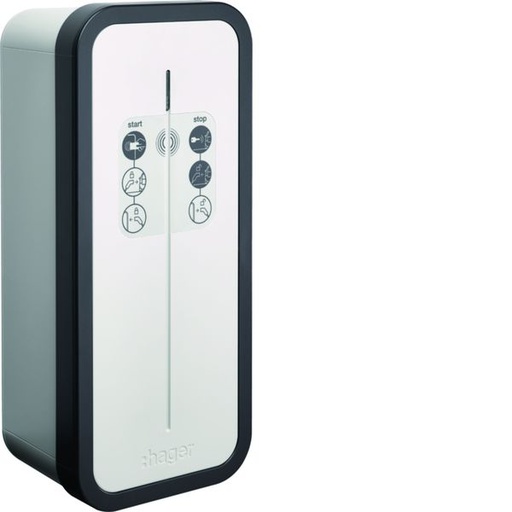 [HAG-XEV1R22T2] Witty share borne de recharge RFID OCPP IP55 1x7,4kW 1P ou 1x22kW 3P T2S XEV1R22T2