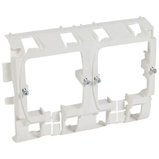 [LEG031693] Cadre Mosaic 2P Ds/Plinthe 120 Blanc legrand 031693
