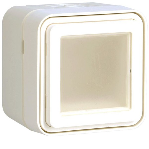 [HAG-WNC455B] cubyko adaptateur pour systo KNX complet blanc WNC455B