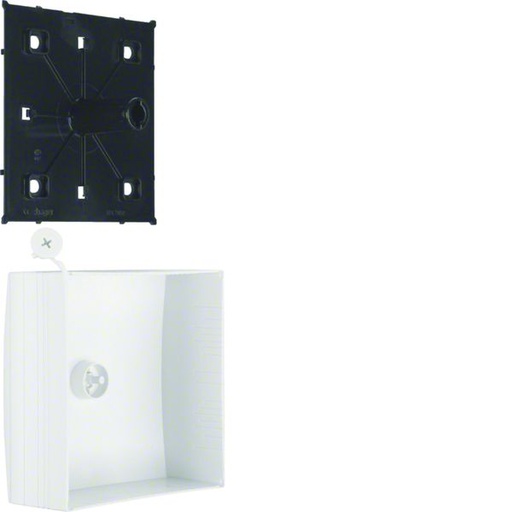 [HAG-ATA711599016] Boîte de dérivation pour moulure Ateha 115x115mm Blanc ATA711599016