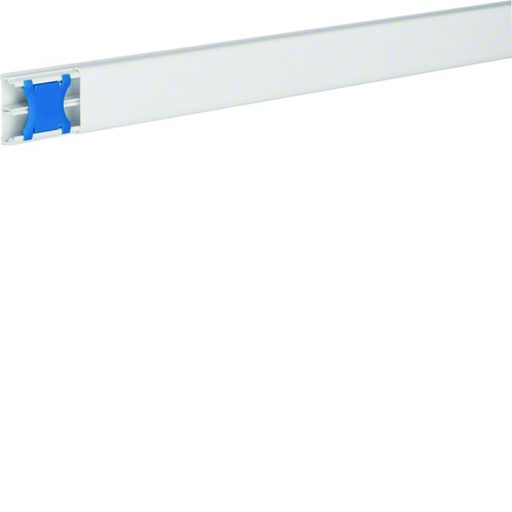 [HAG-ATA123019016] Moulure Ateha 12x30mm 2 compartiments, Blanc ATA123019016