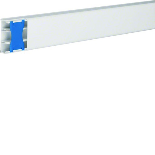 [HAG-ATA205029016] Moulure Ateha 20x50mm 3 compartiments, Blanc ATA205029016