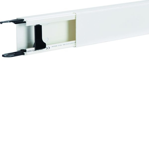[HAG-LFF3006009016] Goulotte de distribution lifea 30x60mm 1 compartiment PVC Blanc LFF3006009016