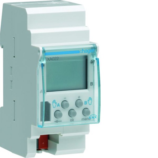 [HAG-TXA022] Horloge hebdomadaire KNX compatible easy/ETS TXA022