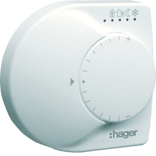 [HAG-TX320] Thermostat d'ambiance KNX manuel avec 2 entrées libre de potentiel TX320