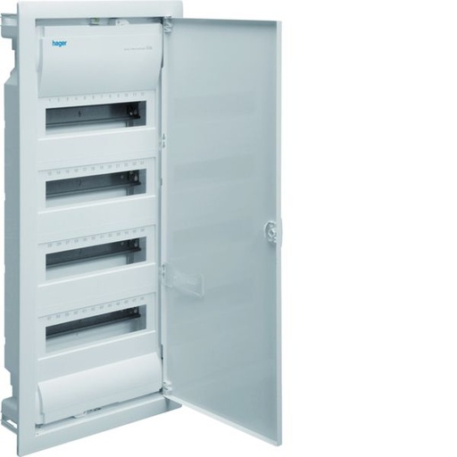 [HAG-VU48ND] Coffret de distribution encastré volta, 4 rangées 48 modules 755,50x348x98mm VU48ND