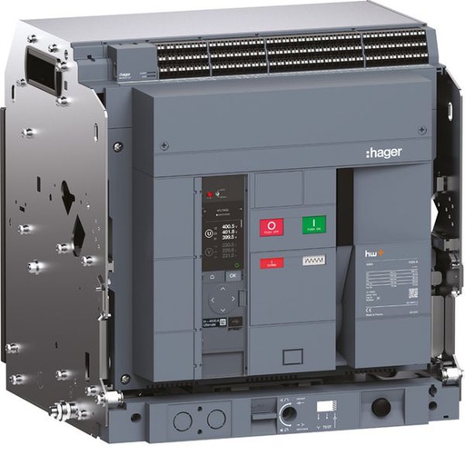 [HAG-HF4P340DEKH-MTS] Disjoncteur Ouvert complet HW4 120kA 4000A 3P Débrochable TU sentinel Energy HF4P340DEKH-MTS