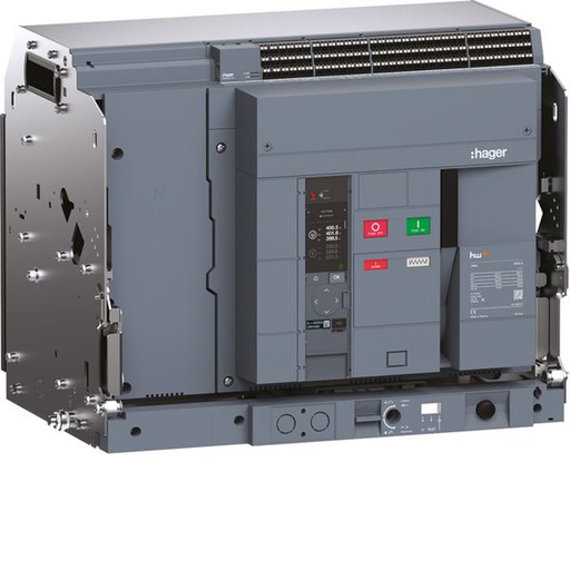 [HAG-HF4P440DEKH-MTS] Disjoncteur Ouvert complet HW4 120kA 4000A 4P Débrochable TU sentinel Energy HF4P440DEKH-MTS