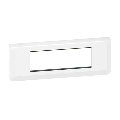 [LEG099478] Mosaic Support + Plaque 6 Modules Montage Horizontal Blanc legrand 099478