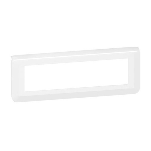 [LEG099479] Mosaic Support + Plaque 8 Modules Montage Horizontal Blanc legrand 099479
