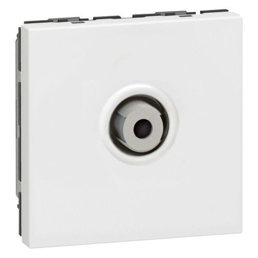 [LEG099623] Prise Tv Type &quot;F&quot; À Visser Mosaic Blanc 2 Modules legrand 099623