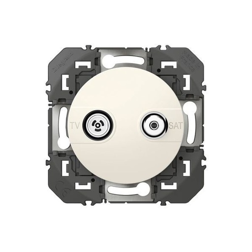 [LEG600356] Prise Tv-Sat Étoile Blindée Dooxie Finition Blanc legrand 600356