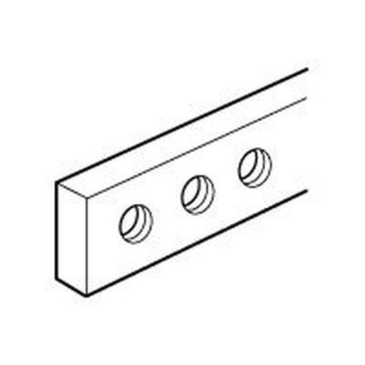 [LEG037389] Barre Cuivre À Trous Taraudés 12X4Mm 160A Admissibles Lo legrand 037389