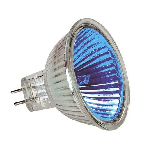 [L4964] MR16 Bleu 50W 12V Spot 12/24° - L4964