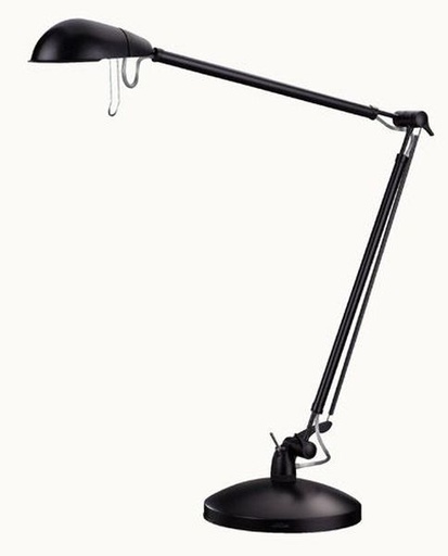 [LB-9015/11] Lampe de bureau noir articule G6,35 35/50W INTIMUS