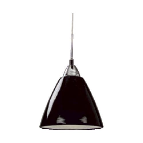 [NOR7315-02] Suspension E14 40W Metal Laqué noir 230V IP20 CL2