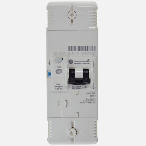 [DISJ2X6090S] Disjoncteur selectif 2x60/90a 500ma - DISJ2X6090S