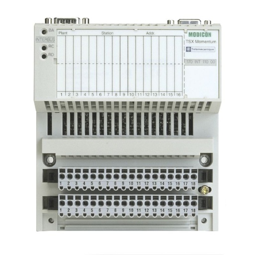 [SCH170INT11003] Modicon Momentum - adaptateur comm. Génération Int 170INT11003