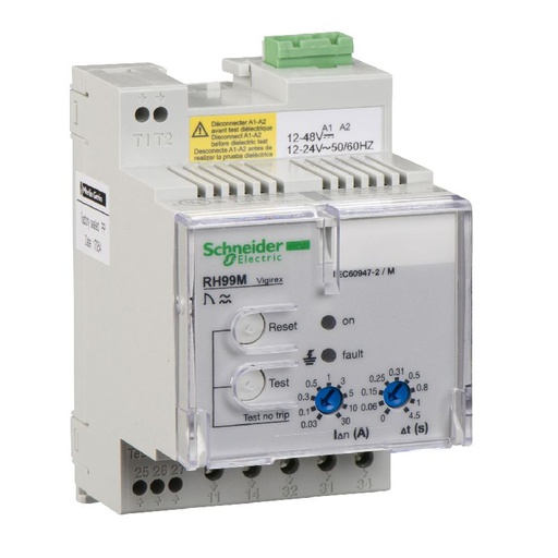 [SCH56170] Vigirex RH99M 12-24VAC/12-48VCC sensibilité 0,03-3 56170
