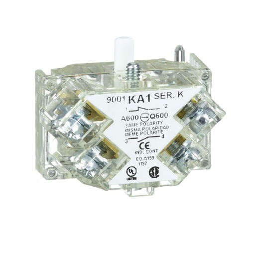 [SCH9001KA1] Harmony 9001K - bloc contact pour bouton - Ø30 - 1 9001KA1