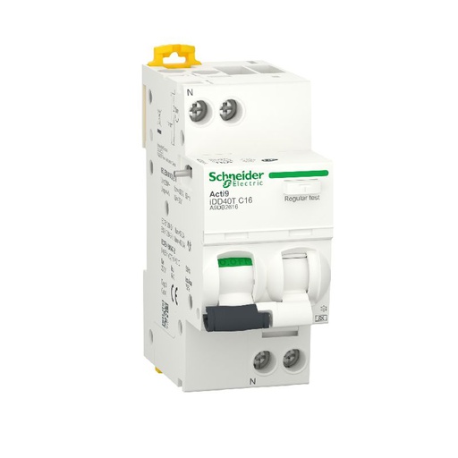 [SCHA9DB2616] Acti9 iDD40T - disjoncteur différentiel - 1P+N C 1 A9DB2616