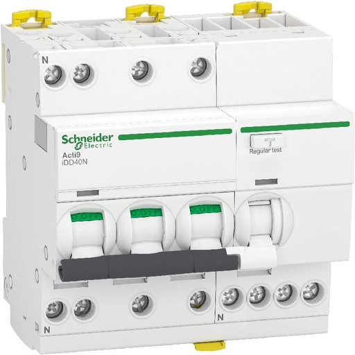 [SCHA9DB3716] Acti9 iDD40N - disjoncteur différentiel - 3P+N C 1 A9DB3716
