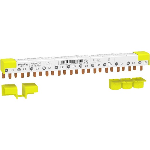 [SCHA9XPN712] Acti9 iDT40 - peigne - 3P+N - 12 modules de 18mm - A9XPN712