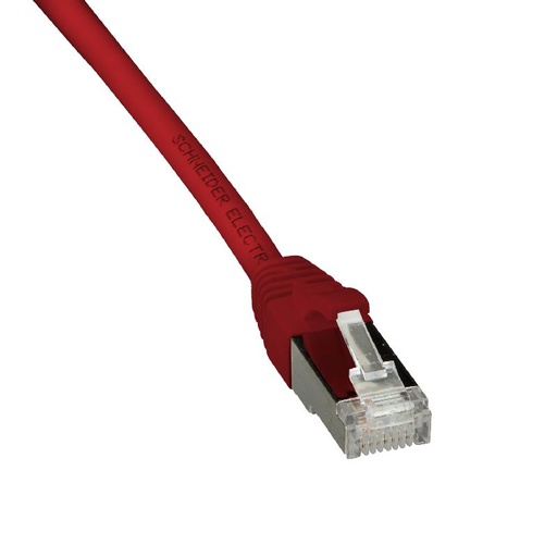 [SCHACTPC6ASFLS20RD] Actassi - cordon CL-MNC S/FTP 4 paires cat. 6A LSZ ACTPC6ASFLS20RD