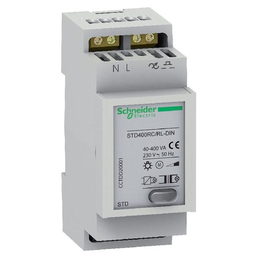 [SCHCCTDD20001] STD - télévariateur - 400W - DIN - commande éclair CCTDD20001