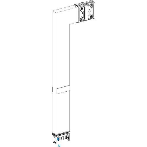 [SCHKSA250DLF41F] Canalis KSA - coude spéc. coupe feu 250A montage b KSA250DLF41F