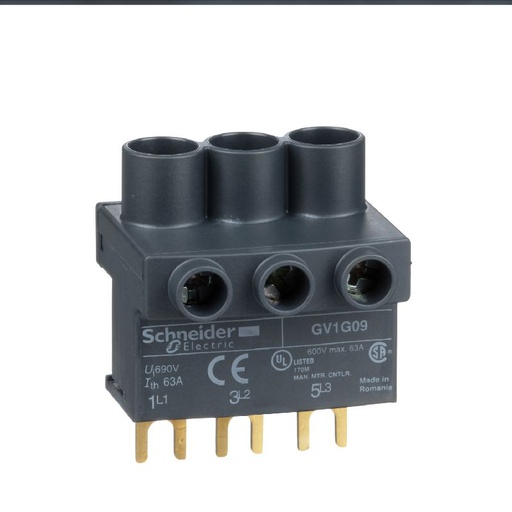 [SCHGV1G09] TeSys GV - bornier - pour alimenter jeux de barres GV1G09