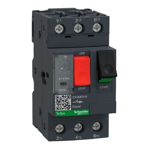 [SCHGV2ME016] TeSys GV2ME - disj. moteur - 0,1..0,16A - 3P 3d - GV2ME016