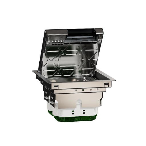 [SCHINS52121] Unica System+ - Boîtier de sol M 2x4mod ou 4 poste INS52121