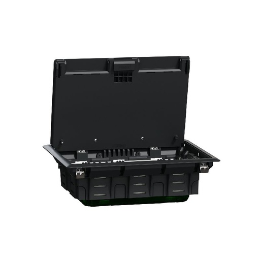 [SCHINS52124] Unica System+ - Boîtier de sol L 2x2x4mod ou 8 pos INS52124