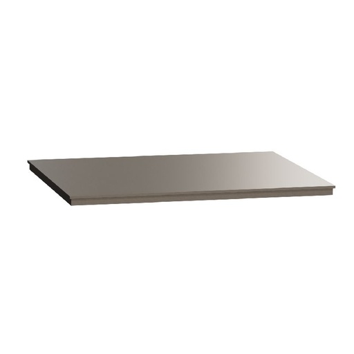 [SCHINS52157] Unica System+ - Plaque de finition inox - pour Boî INS52157