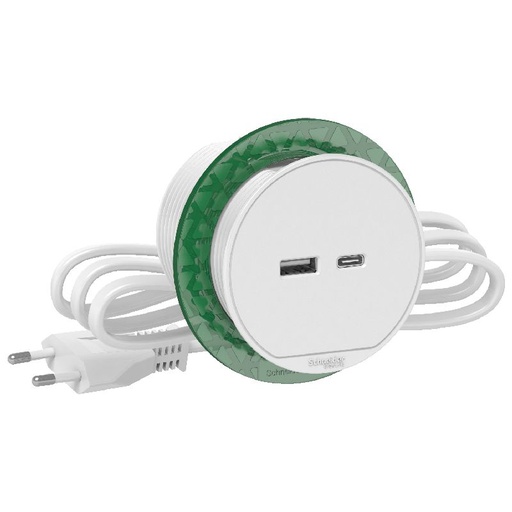 [SCHINS44008] Unica System+ - bloc de prise à encastrer XS - USB INS44008