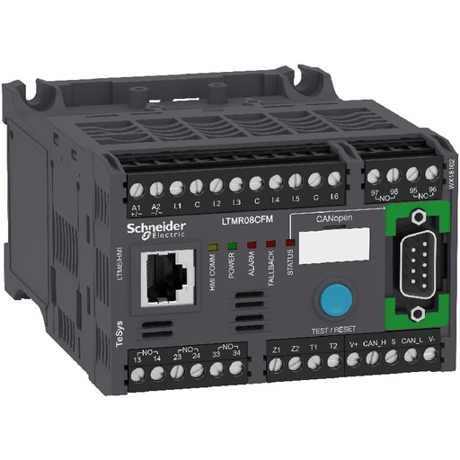 [SCHLTMR08CFM] TeSys T contrôleur moteur LTM R, CANopen, 100 à 24 LTMR08CFM