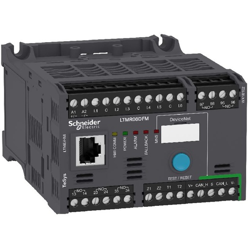 [SCHLTMR08DFM] TeSys T contrôleur moteur LTM R, DeviceNet, 100 à LTMR08DFM