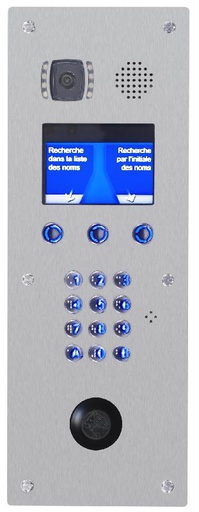 [URMPHBSI] Plaque Hbs Inox T25 Urmet PHBSI