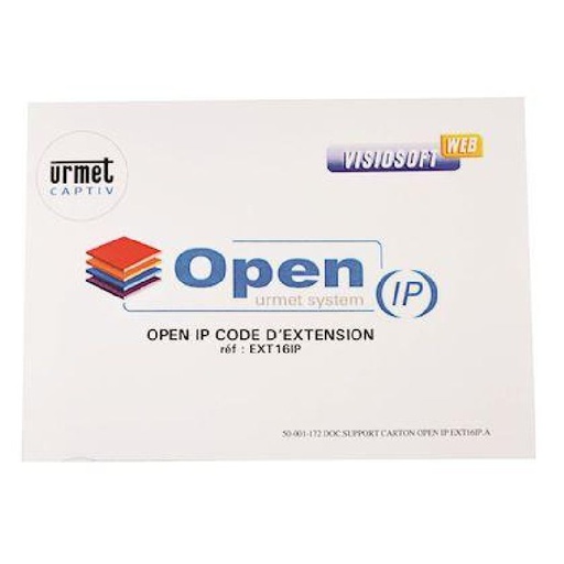 [URMEXT16IP] Code Extension 16 Centrales En Ip Urmet EXT16IP